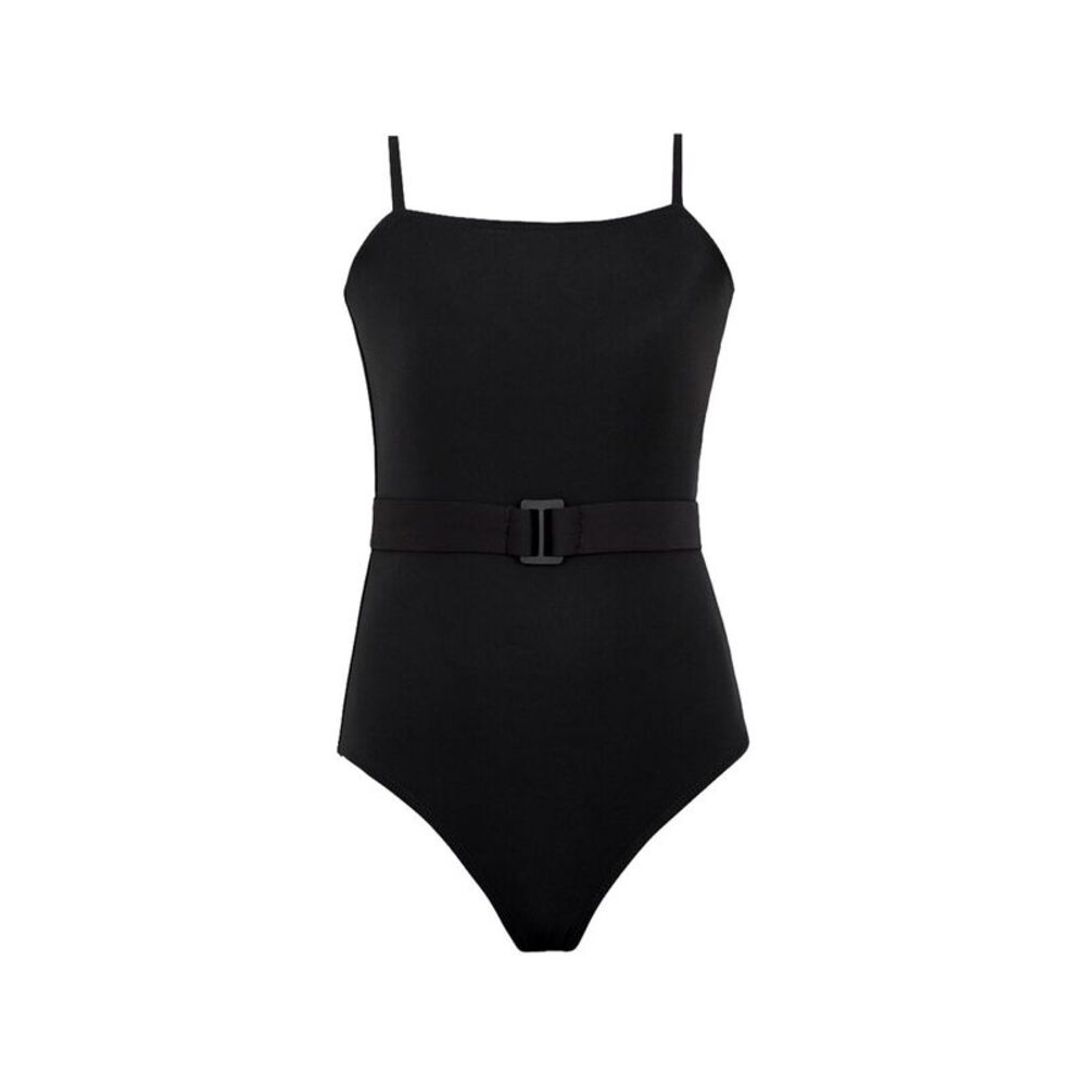 Pq Swim Girls  Kids One Piece Bathing Suit, Black